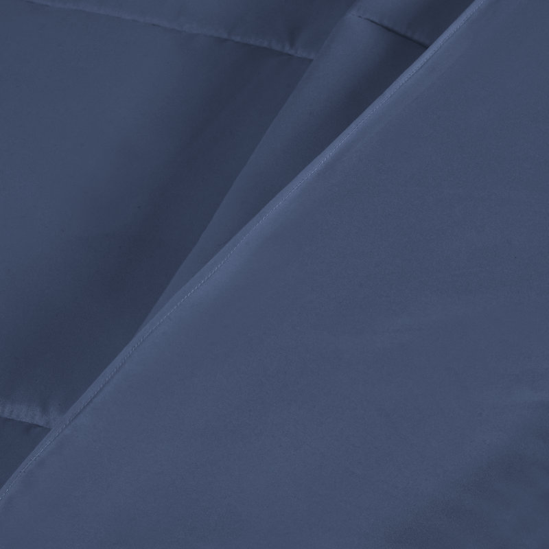 Édredon en duvet synthétique Swift Home Basic, Édredon grand, Marine