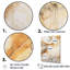 Abstrait beige et doré Geyser Paint IV - Art mural abstrait, salon-1853982341-1853982337