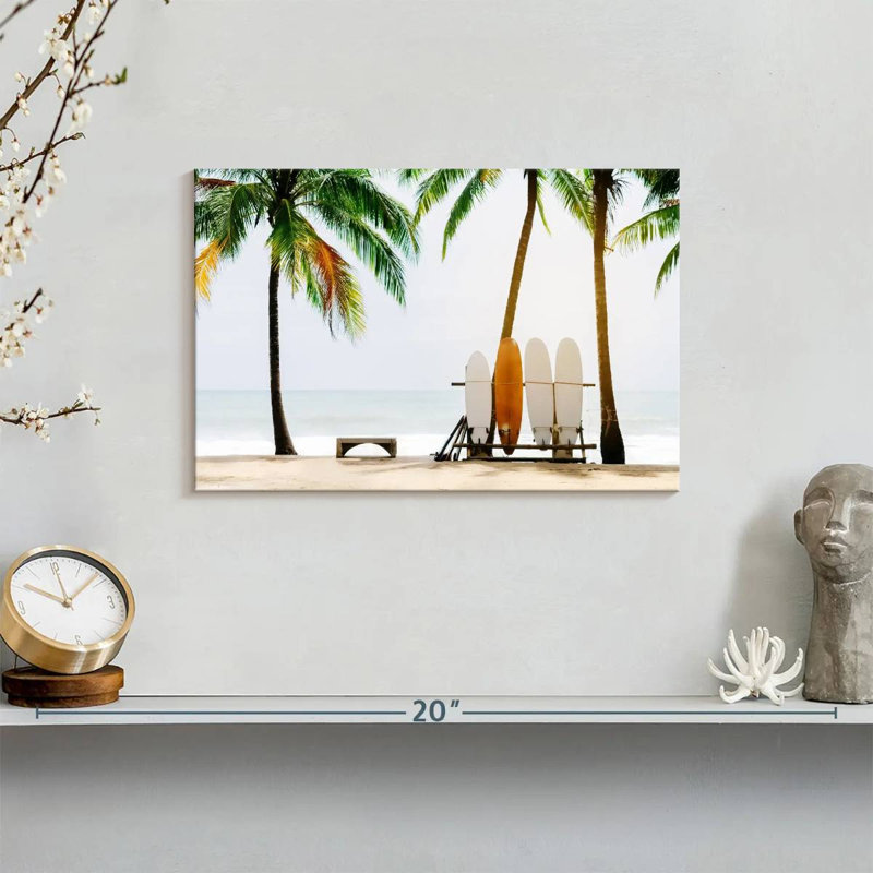 Senne Surfing Haven, 8" H x 12" W