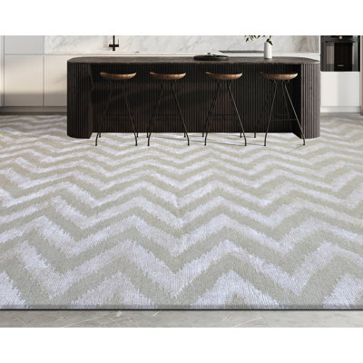 Tapis en lin noué à la main de haute qualité