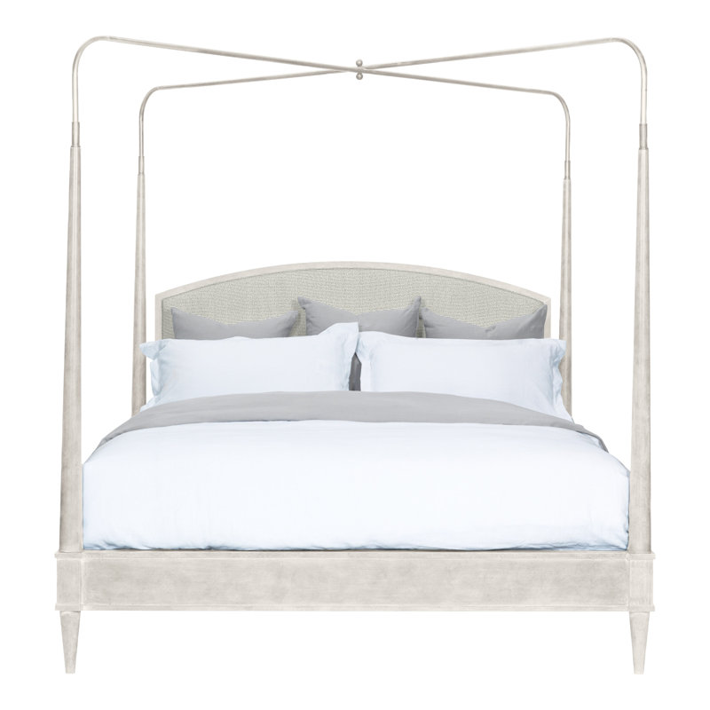 Anderkit King Bed, Callaloo Cotton, Casa Blanca