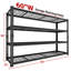 Rayonnage réglable en métal robuste Rikuto-124580362