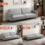 3-Seater Sofa Bed With Adjustable Backrest-221608340