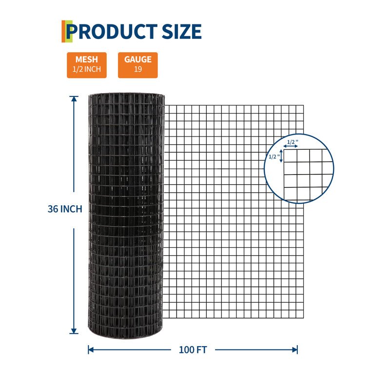 Chicken Fencing, Black