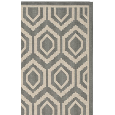 Deedrick Performance Geometric Indoor/Outdoor Area Rug