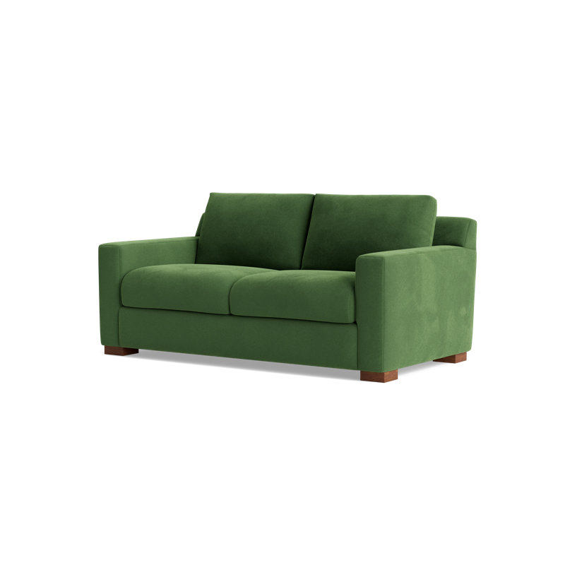 Catalina Loveseat (70"), Performance Velvet - Ivy