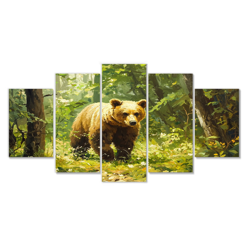 Crantor - Bear Wall Decor - Modern Wall Art