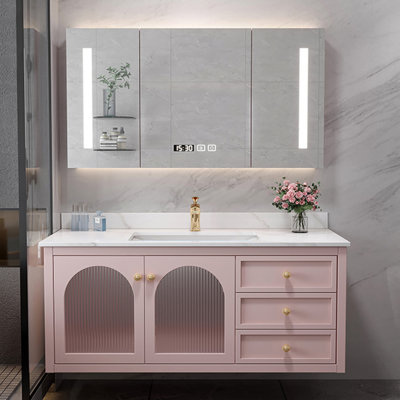 Light luxury modern simple bathroom cabinet
