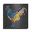 «Luxe Plate Art Rooster» par Design Turnpike, art mural en métal Luxe-101651751