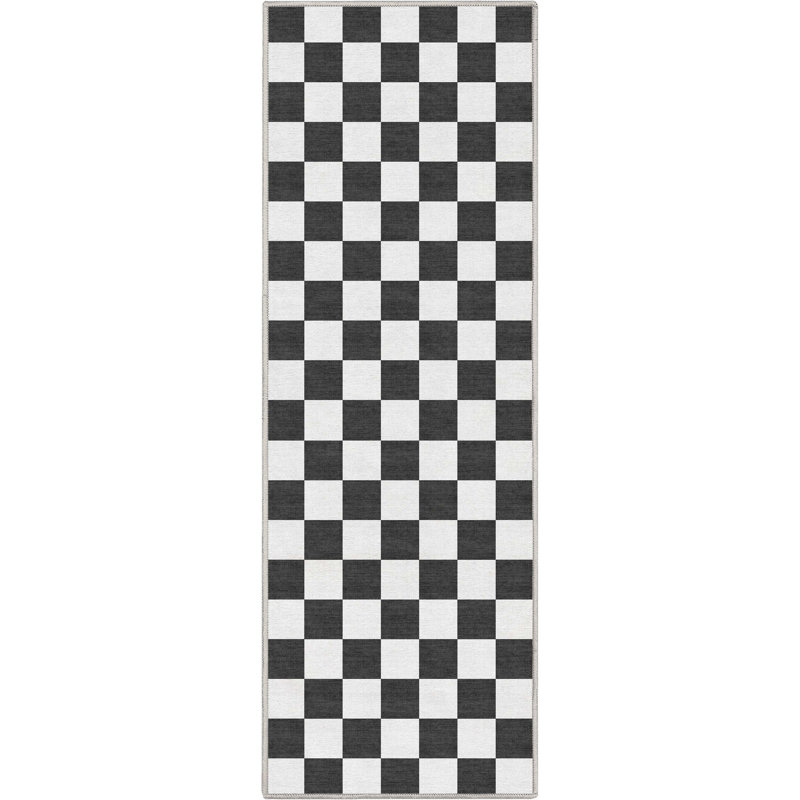 Tapis en polyester tissé à la machine Kehr, Tapis de couloir 2 pi x 5 pi