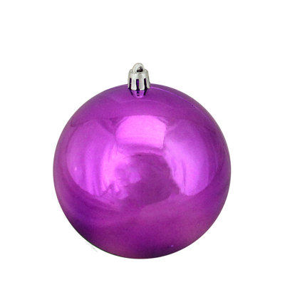 Bubblegum Shatterproof 4-Finish Christmas Ball Ornaments