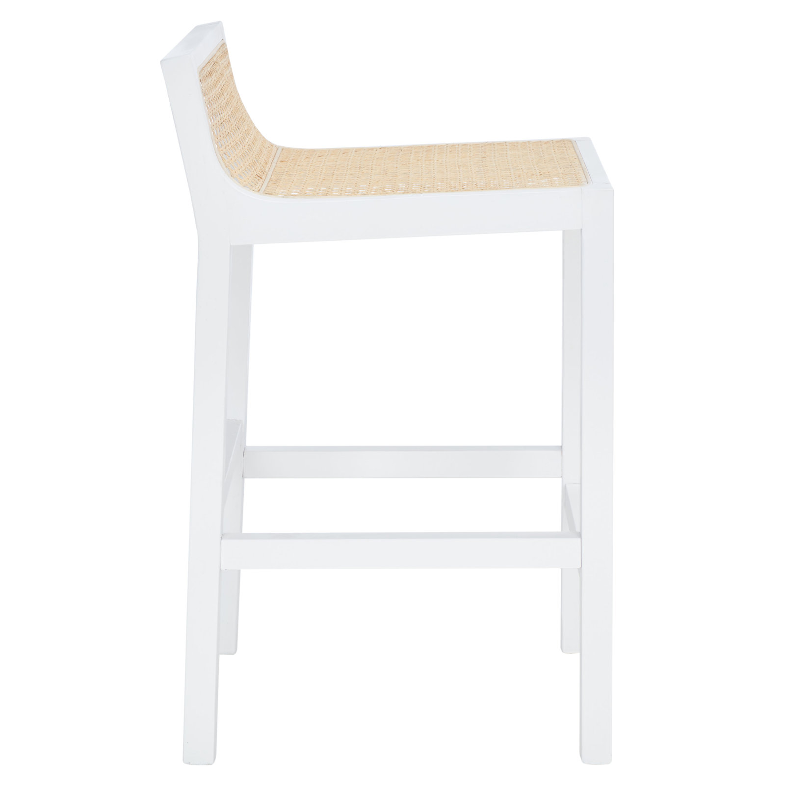 McCarthy Bar and Counter Stool, White, Counter Stool(25.59” Seat Height)