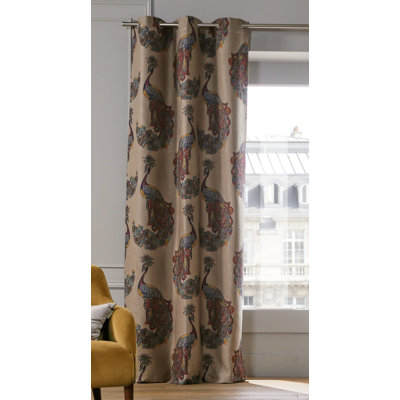 Indra Blackout Single Curtain Single Panel