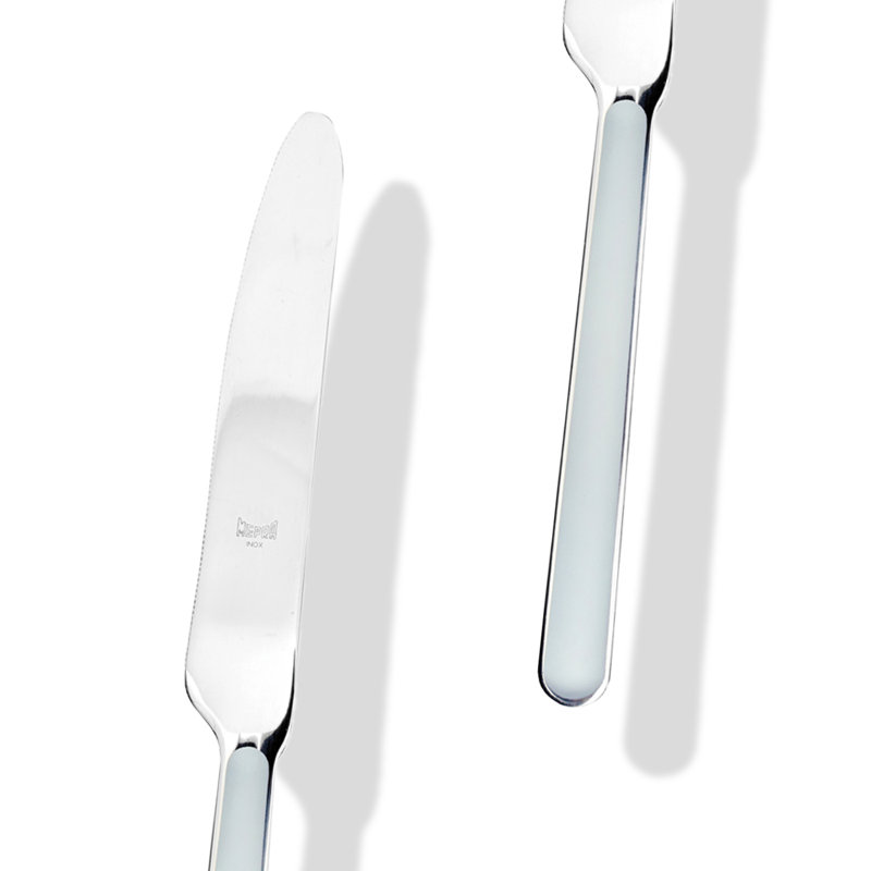 Ensemble de couverts en acier inoxydable MEPRA Fantasia (5 pièces), Bleu pâle