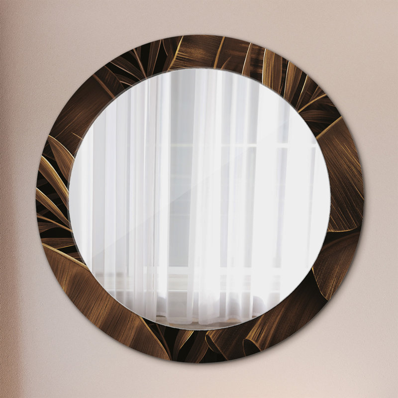 Huldar Glass Flat Wall Mirror