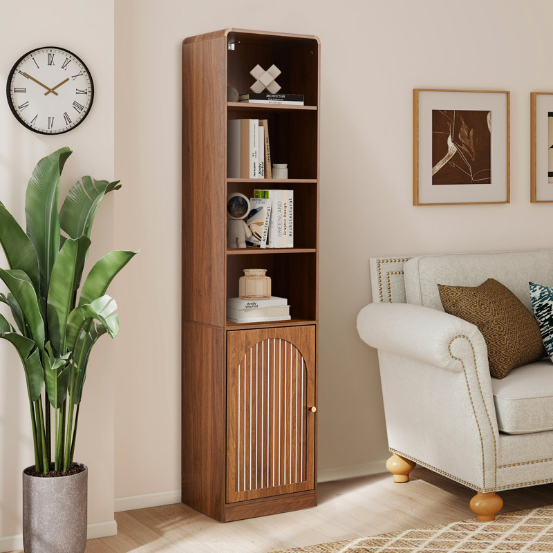 66''H Narrow Bathroom Cabinet Storage