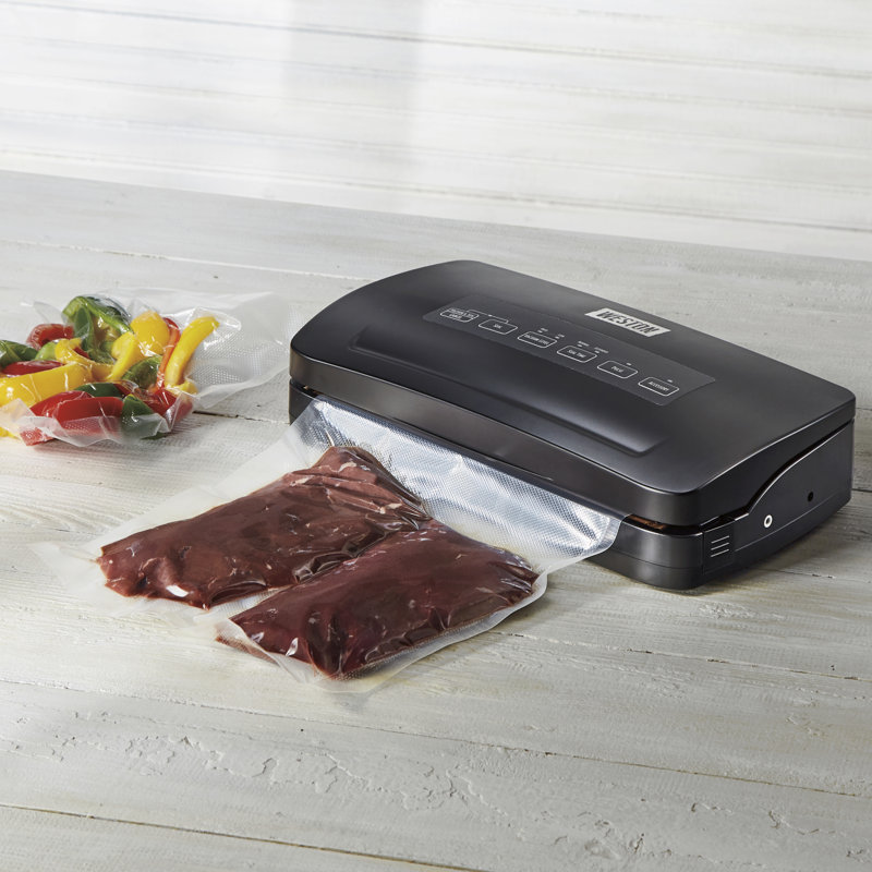  Weston Vacuum Sealer with Roll Storage and Bag Cutter, 65-3001-W