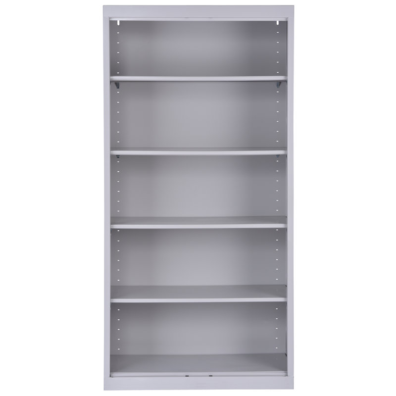 Bookcase, Dove Gray, 72" H x 36" W  x 18" D