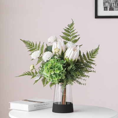 Décoration de bouquet simulé