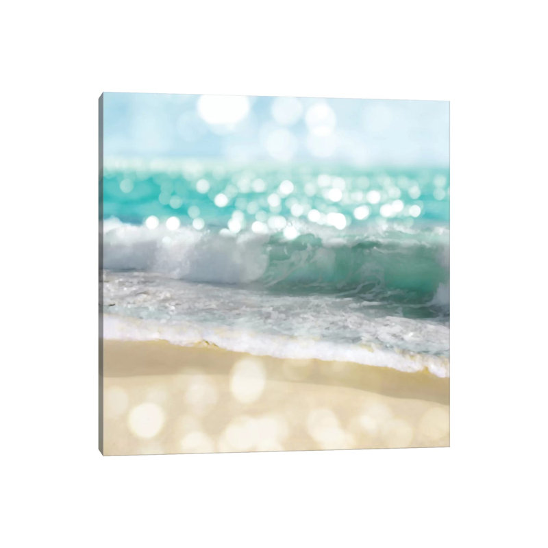 Ocean Reflections II by Kate Carrigan - Print on Canvas, Wrapped Canvas, 30.48 cm H x 30.48 cm W