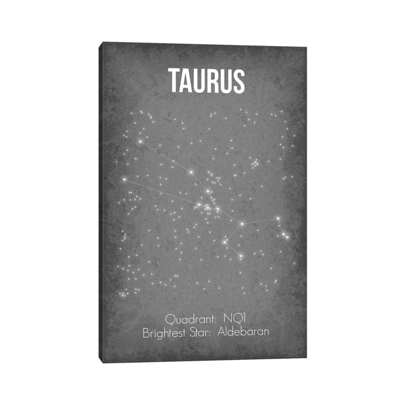 «Taurus» par GetYourNerdOn - impression sur toile tendue, H 18 po x l 12 po x 1,5 po