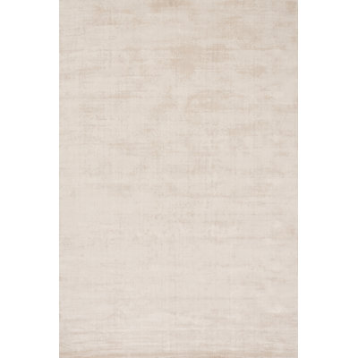 Alva Sand Hand Loom Knotted Viscose Rug