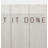 Wood Dry Erase Board