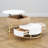 Anamta Modern Round Lift-top Nesting Coffee Tables with 2 Drawers-222148078-222148073
