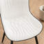 Chaises de salle à manger rembourrées en similicuir-742584829
