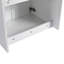 Meuble-lavabo à fixation flottante avec lavabo en résine