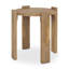 Table de bout en bois massif Sunni