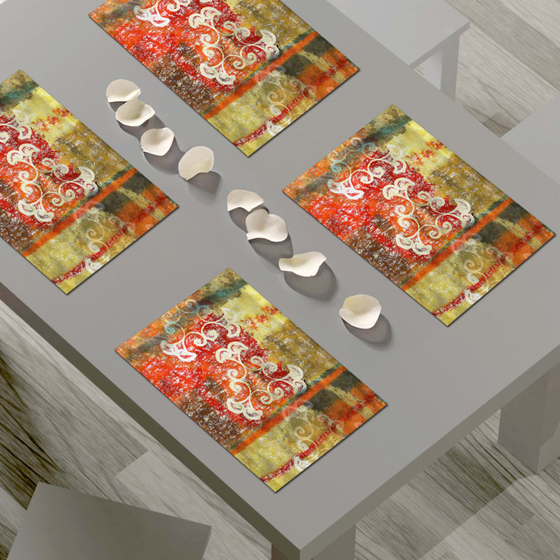 Polyester Abstract Placemat