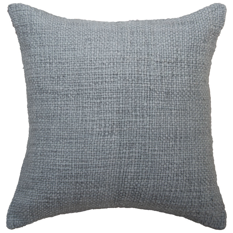 Coussin décoratif en coton, Gris