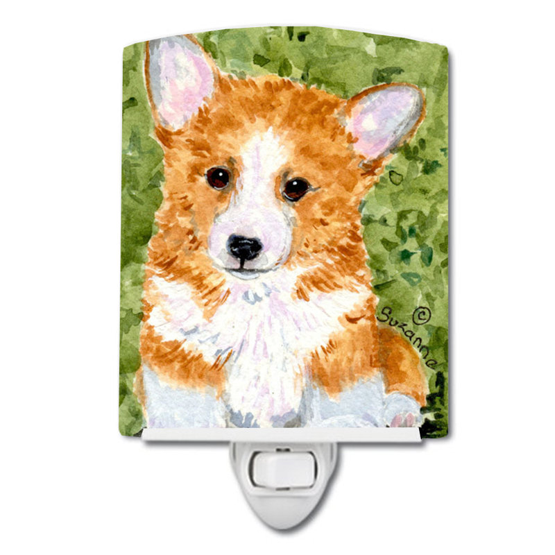 Corgi Ceramic Night Light