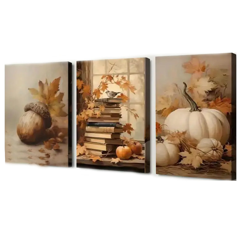 3 Piece Wrapped Canvas Print