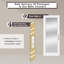 Porte de grange coulissante en verre 1-Lite 80 po-101230592-125490932