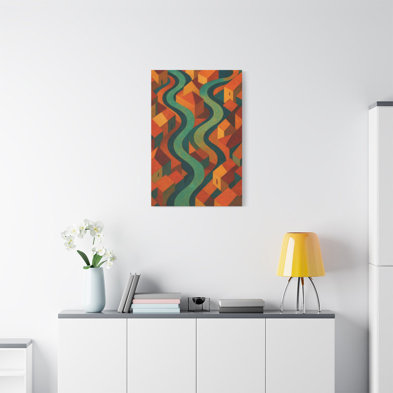 Apel Single Picture Frame Print on Canvas, 91.44 cm H x 60.96 cm W