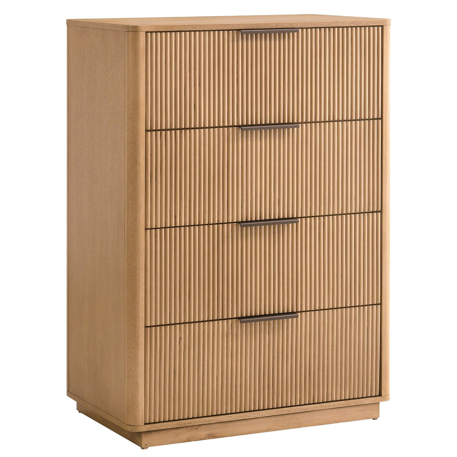 Akira 4 - Drawer Chest, White Oak