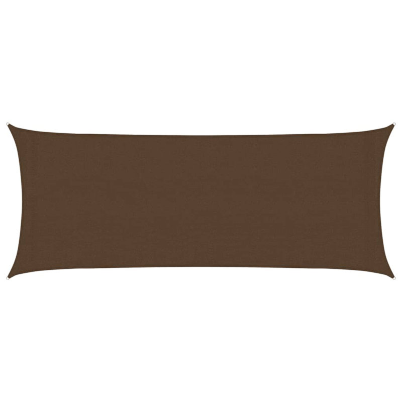 Ayushi 2m x 5m Rectangular Shade Sail, Brown