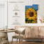 Harnek, tournesols, papillons, saison estivale-108530776
