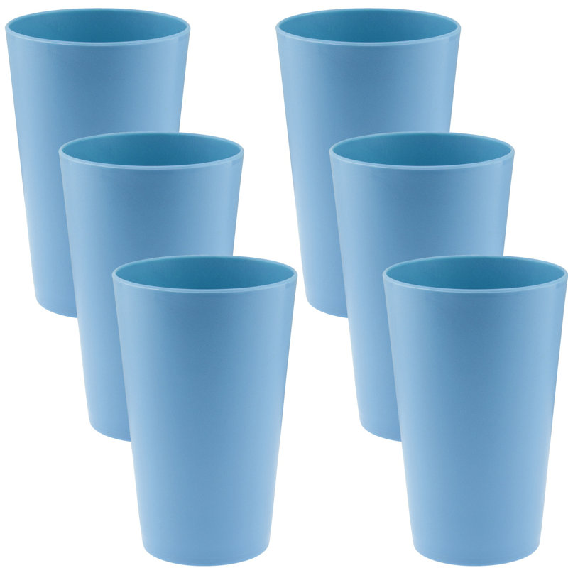 Cychosz 10oz. Drinking Glass, Bleu, 6