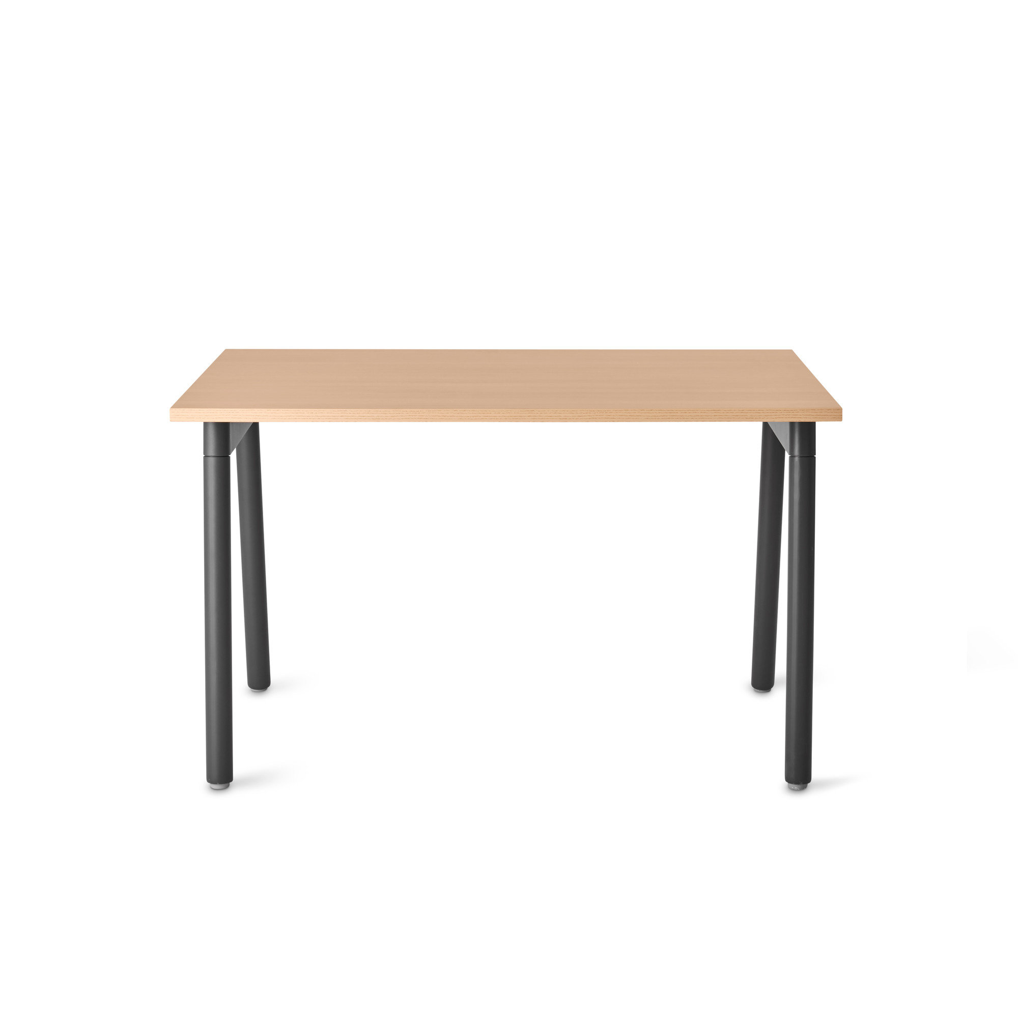 Series A Writing Desk, Natural Oak/Charcoal, 47"L x 27"D x 29"H