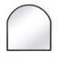 Knox Flat Leather Wall Mirror