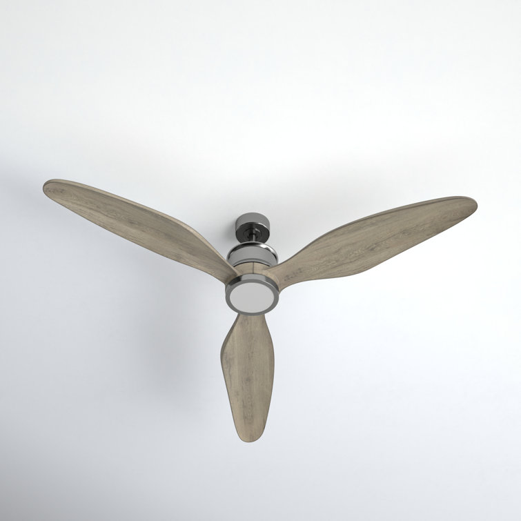 Wayne 60'' 3 Blade Ceiling Fan with LED Light Kit