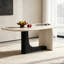 Table de salle à manger 78,74 po Wabi-Sabi Art Travertine-1508546598