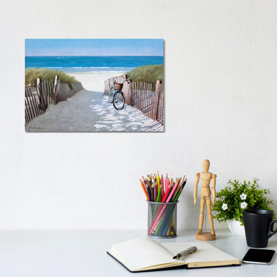 «Beach Bike II» par Zhen-Huan Lu - impression d'art graphique
