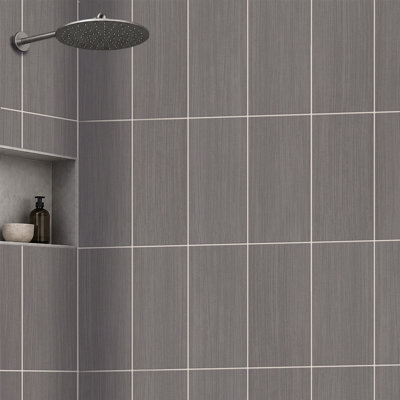 Refinery 12'' W x 24'' L Porcelain Singular Tile
