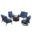 Pailynn Outdoor 6 - Piece Conversation Set-872480263