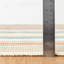 Daphne Stripe Sky Handwoven Cotton Rug-691771559
