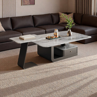 Ensemble de tables basses avec tiroir Minimalisme